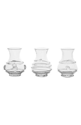 Juliska Set of 3 Mini Vases in Clear at Nordstrom