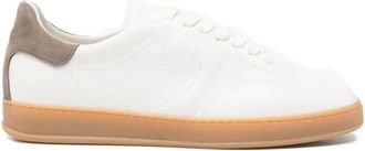 Tagliatore Sneakers - Heren - Sneakers - Wit - 40 EU - Leer - Schoenen