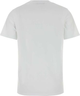 Balmain Womens Paris T-Shirt White Cotton