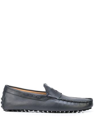 Tod's Gommino leren loafers - Blauw