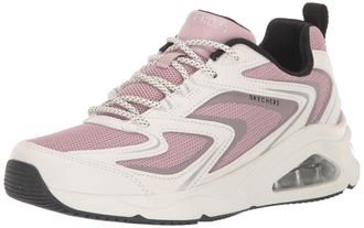 Skechers TAir Street Womens Trainers White/Lavender/Mauve 8 (41)