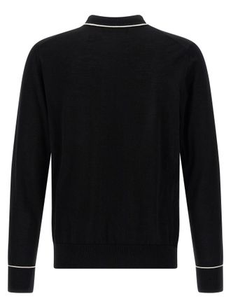 Dolce & Gabbana Mens Black Marabou Cardigan Clothing