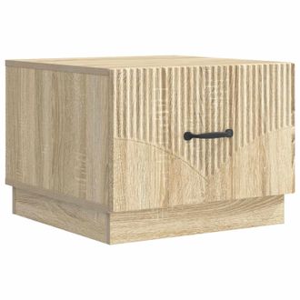 vidaXL Mesa De Caf&eacute; Roble Sonoma 49 X 50 X 37 Cm Madera De Ingenier&iacute;a Vidaxl