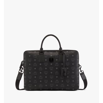 MCM Klassik Briefcase in Visetos
