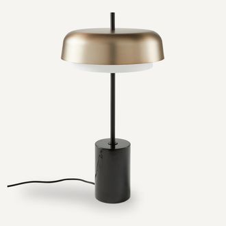 AM.PM Rechte lamp in metaal en marmer, Clepsos