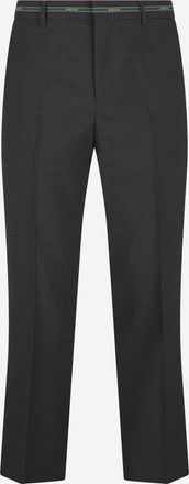 Gucci Mens Trousers Wool Grey