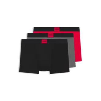 HUGO BOSS Three-pack of stretch-cotton trunks