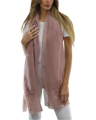 La Fiorentina Lace Trim Scarf