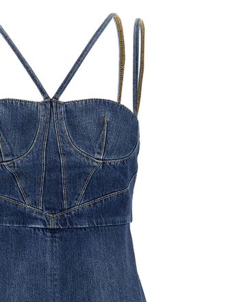 Nensi Dojaka Cotton Midi Womens Dress