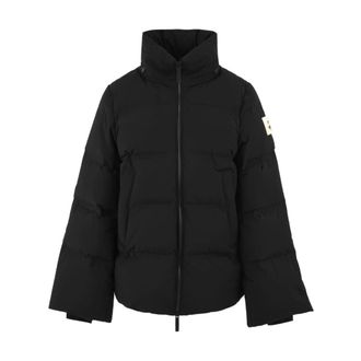 Afterlabel Dames, Jassen, Zwart, Maat: S Leer