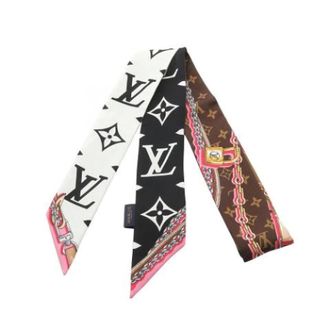Louis Vuitton Pre-owned Scarves, female, Multicolor, Size: ONE SIZE Pre-owned Vintage Silk Scarf