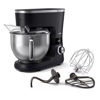 Philips Robot De Cocina Philips Kitchen Machine Hr7962/21 Negro Plateado 5.5l