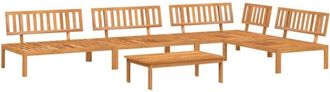 vidaXL Vidaxl - 5 Piece Garden Pallet Sofa Set Solid Wood Acacia