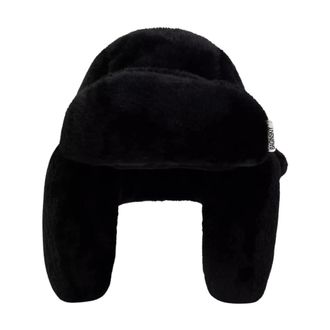Ruslan Baginskiy Fur Cap - Dames - Hoeden - Zwart - S - Accessoires