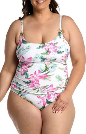 La Blanca Mystic One-Piece Swimsuit in Multi at Nordstrom Rack, Size 16W