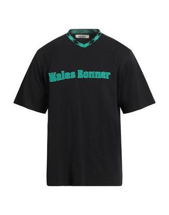 【送料&関税込】Wales Bonner Logo Print T-shirt Wales Bonner logo-print T-shirt | Blue | FARFETCH AU