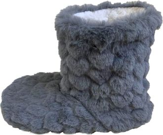 Generic High Slippers Warm Womens Mens House Boots Winter Hut Boots Non-Slip Unisex Winter Slippers Plush Hut Shoes Cuddly Warm Slippers Comfortable Slippers 