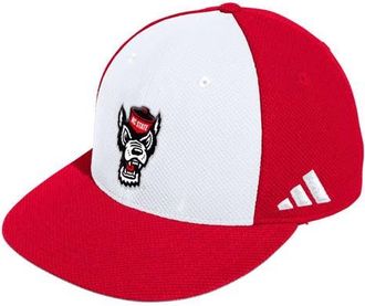 adidas Mens adidas White NC State Wolfpack On-Field Baseball Fitted Hat at Nordstrom, Size 7 1/4