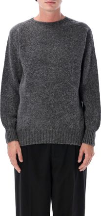 Howlin Relaxed-Fit Crewneck Shetland Wool Sweater