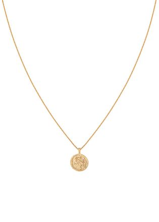 Astrid & Miyu Libra Crystal 18k Gold-plated Pendant Necklace - One Size
