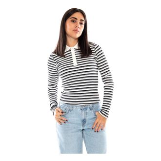 Levi's Rory LS Polo - Dames - Tops - Veelkleurig - Maat: S Katoen
