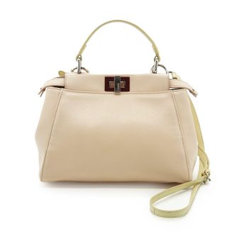 Fendi Fendi leren handtas Peekaboo