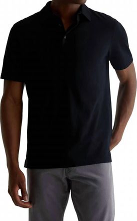 AG - Adriano Goldschmied Mens Bryce Polo In True Black