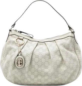 Gucci Pre-owned Shoulder Bags, female, White, Size: ONE SIZE Pre-owned The Sukey Shoulder Bag