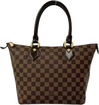 Louis Vuitton Pre-owned Saleya Damier Handbag - - Pre-owned - Donna - Marrone - ONE SIZE