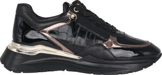 H&ouml;gl Zwarte Patent Dames Sneaker - Dames - Sneakers - Zwart - 34 1/2 EU - Su&egrave;de - Schoenen