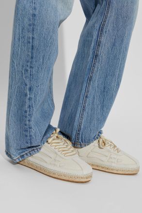 Amiri Pacific Bones Sports Shoes, Mens, Beige