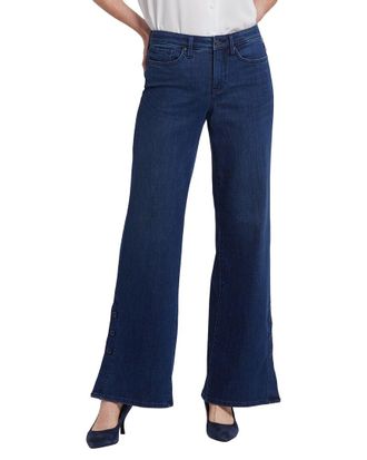 NYDJ Teresa Ibiza Blues Wide Leg Jean