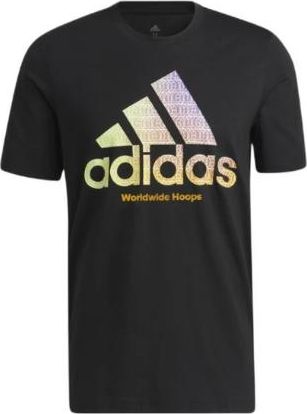 adidas We Ball Together Badge of Sport T-shirt Black HC6902