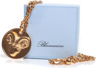 Blumarine Gold Ram muntketting