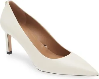 BOSS Janet Pointed Toe Pump in Open White at Nordstrom, Size 10