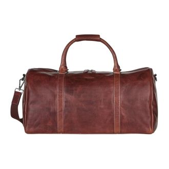 Howard London Hunter Weekendtas - Heren - Weekendtassen - Bruin - ONE Size - Leer - Tassen