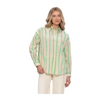 Minus Mseleni Oversize Shirt - Dames - Blouses & Shirts - Veelkleurig - Maat: XL