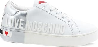 Love Moschino Sneakers - Dames - Sneakers - Wit - 36 EU - Leer - Schoenen