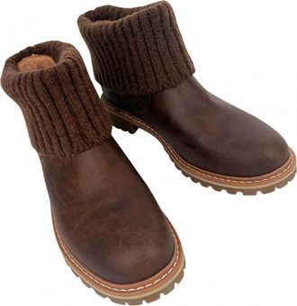 Corkys Footwear Womens Quiver Bootie Shoe In Brown Oiled