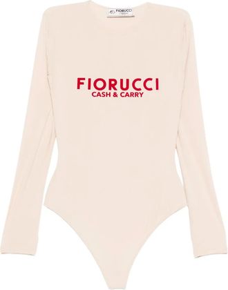 Fiorucci Body con stampa - Toni neutri