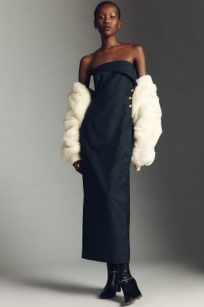 4th & Reckless Margot Strapless Midi Dress