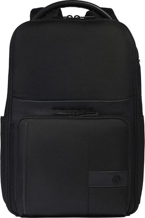 Piquadro 14.00 Laptop Rugzak - Heren - Rugzakken - Zwart - ONE Size - Leer - Tassen
