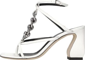 Sergio Rossi Mujer, Zapatos, Blanco, Talla: 40 EU