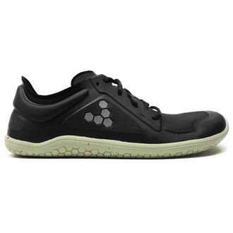 Vivobarefoot Primus Lite III All Weather Textile Synthetic Mens Lace Up Trainers - Obsidian - Size:UK 11.5