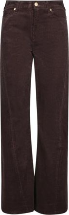 7 For All Mankind Bruine Jeans Aw 25 Stijlvolle Pasvorm Comfortabel - Dames - Regular Fit Jeans - Blauw - W25 - Katoen - Jeans