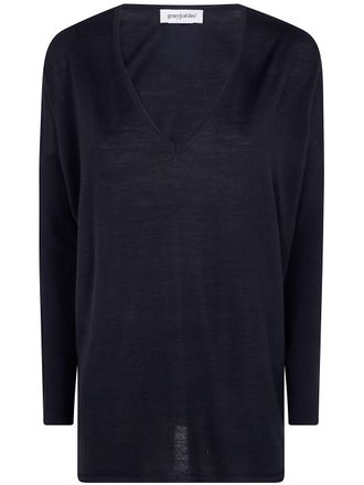 Gentryportofino Sweater Wool Silk Knit Sweater