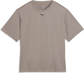 Puma T-shirt Train All Day Essentials dal taglio morbido da donna, Abbigliamento, Beige, XXS