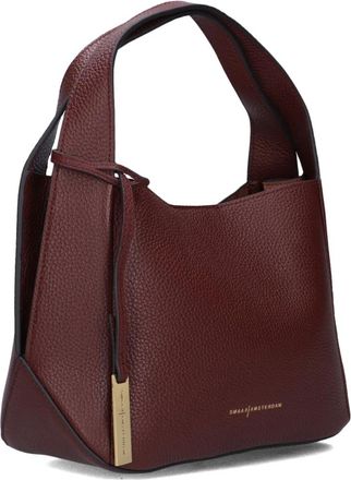 Smaak Sophie Handtas - Dames - Handtassen - Rood - ONE Size - Leer - Tassen