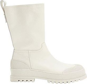 8 by YOOX LEATHER CAP TOE BOOTS