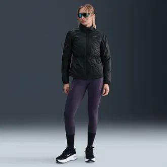 Nike Womens Swift Therma-FIT Running Jacket in Black | HV2744-010